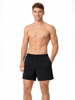 Chubbies Secret Agents 5.5 Ultimate Training Swim Shorts Trunks Black Size M NWT